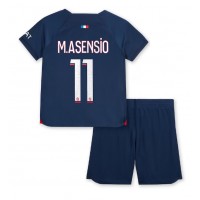 Paris Saint-Germain Marco Asensio #11 Domaci Dres za djecu 2023-24 Kratak Rukav (+ Kratke hlače)